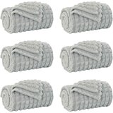  Pokrivači za bacanje 6 pcs Siva 270 x 240 cm Runo | Eponuda.ba