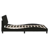  Okvir za krevet bez madraca crni 140 x 190 cm od tkanine | shoptok.hr