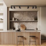  Stropno spot svetlo NICEA 6xGU10/10W/230V, crno | Eponuda.com