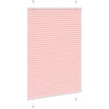 vidaXL Plisirana roleta ružičasta 95x150 cm širina tkanine 94,4 cm | shoptok.hr