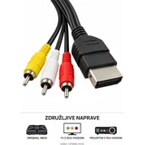 AV kabel s tremi činč priključki za TV