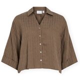 Vila Topi & Bluze Avelina Shirt - Cub Kostanjeva Cene