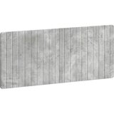  Uzglavlje montirano na zid ZWOLLE Betonska siva - Betonska siva 120 cm | shoptok.hr