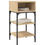  Noćni ormarići 2 kom boja hrasta 35x34,5x70cm konstruirano drvo | shoptok.hr