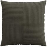  Presvlaka za jastuk 2 pcs ALMELO Antracit 60 x 60 cm Kord Slike