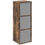  Kreveta s ladicama Dimljeni hrast 35 x 32 x 99,5 cm | shoptok.hr