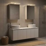  Set ormarića za kupaonicu 5 kom. Bijela Konstruirano drvo | shoptok.hr