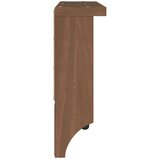 vidaXL Zidna vješalica za kapute SANDNES 87x12x35 cm puno drvo bor | shoptok.hr