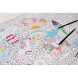 Coloring Panda Bojanka u roli od 3 metra s motivima jednoroga i princeza | shoptok.hr