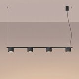 Sollux Lestenec AURA 4 črna Gx53, (5000285180) | Shoptok.si