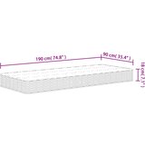  Madrac s oprugama bonnell srednji 90x190 cm bračni | shoptok.hr