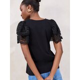 Lipsy Majica črna | Shoptok.si