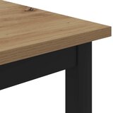  Kava Stol Umjetnička hrastovina 100 x 100 x 45 cm | shoptok.hr