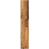 vidaXL Knjižna omara starinski les 80x24x143 cm inženirski les | Shoptok.si