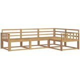  Set vanjskih sofa 4 pcs Bijela 247,5 x 168,5 x 73 cm | shoptok.hr