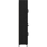  Highboard Crni hrast 69,5 x 34 x 180 cm Konstruirano drvo | shoptok.hr