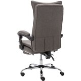 vidaXL Pisarniški stol sivo blago | Shoptok.si