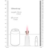 Pumped by Shots vacuum pump Clitoral & Nipple Pump Set Medium - Medium