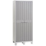 Škatle za shranjevanje, vrtne omare, vozički Omara FLORIDA HIGH XL – svetlo siva Cene