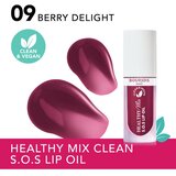 Bourjois Healthy Mix S.O.S Lip Oil olje za ustnice z vlažilnim učinkom odtenek 09 Berry Delight 4.5 g | Shoptok.si