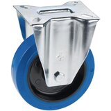 DÖRNER + HELMER 713657 Fiksni kotač 100x36mm Rola, ploča 100x85mm, KS felga sa plavom elastičnom gumenom gumom Cijene