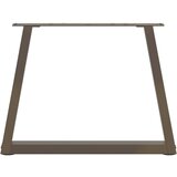  Noge za klub stolić V-oblik 2 kom Prirodni čelik 70 x (42-43,3) cm Čelik | shoptok.hr