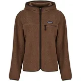 W'S RETRO PILE HOODIE Smeđa