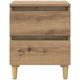 vidaXL Krevetne ormariće 2 pcs Umjetnički hrast 40 x 35 x 50 cm | shoptok.hr
