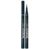 Rimmel London Wonder Ink vodoodporna črtalo za oči fiksna konica črtala odtenek 004 Velvet Ivy | Shoptok.si