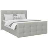 Modern Living Postelja Boxspring Josie-C, Srebrna, 160x200 Cene