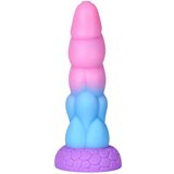 Paloqueth Realistic Big Dragon Monster Dildo with Suction Cup 21.6cm Pink-Blue-Purple Cene