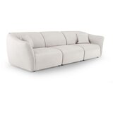 Cosmopolitan Design Bela sedežna garnitura iz tkanine bouclé 292 cm Tokyo – | Shoptok.si