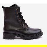 Zazoo Leather Women's Boots Workery With Decoration 1757 Black | shoptok.hr