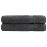 vidaXL Premium brisače SOLUND 2 kosa antracit 100x200 cm 600 gsm, (21409817) Cene