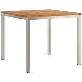  TrpezarijskiStol Smeđa 90 x 90 x 75 cm Čvrsto drvo akacije | shoptok.hr