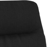  Stolica za opuštanje od tkanine crna | shoptok.hr