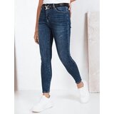 DStreet Jeansy damskie skinny niebieskie Cene
