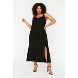 Trendyol ženska haljina Curve Black Slit | ePonuda.com