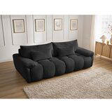 Bobochic Paris Crna sofa od šenila 264 cm Ivane – | shoptok.hr