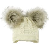 Aliap® otroška pletena kapa libby cream Cene