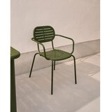 Kave Home Tamno zelena metalna vrtna stolica Brai – | shoptok.hr