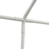 vidaXL Jeklen Okvir za 12 x 6 m Šotor za Prireditve / Zabave - - Srebrna - 82 - 2025- | Shoptok.si