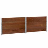  Okviri za palete 3 kom smeđi 100x100 cm od masivne borovine | shoptok.hr