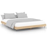 The Living Store Posteljni okvir sonoma hrast 150x200 cm inženirski les - Posteljni Okvir, (21525479) | Shoptok.si