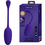 Pretty Love Knucker Super Soft Silicone Vibration Egg Purple | shoptok.hr