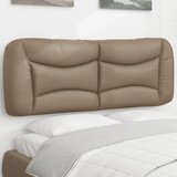  Jastuk za uzglavlje Hvar boja cappuccina 120 cm od umjetne kože | shoptok.hr