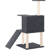  Penjalica za mačke sa stupovima za grebanje tamnosiva 109 cm | shoptok.hr