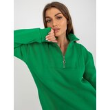 My Red Lips Sweatshirt-EM-BL-773.04-green | Shoptok.si