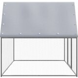  Kavez za kokoši srebrno-sivi 3 x 2 x 2 m od pocinčanog čelika | shoptok.hr