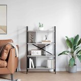  Polica Siva Sonoma 75 x 30 x 123,5 cm Konstruirano drvo | shoptok.hr
